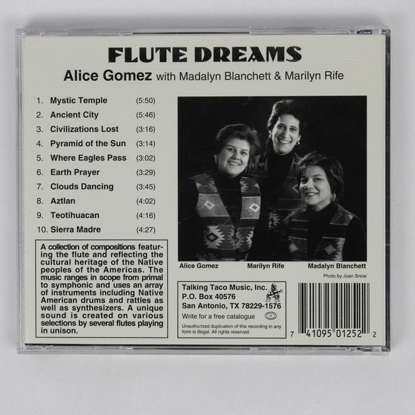 Flute Dreams by Alice Gomez with Madalyn Blanchett & Marilyn Rife 1994