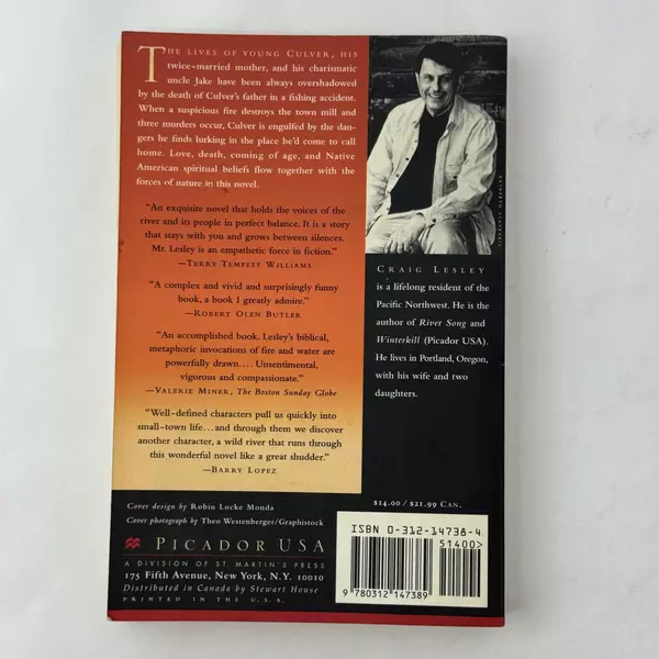 The Sky Fisherman by Craig Lesley Hardcover Novel Fiction Book