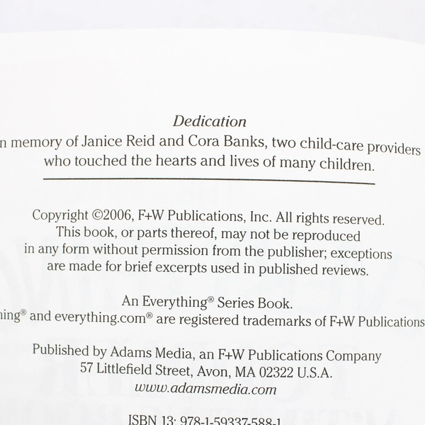 The Everything Toddler Activities Book Over 400 Games Projects for Kids