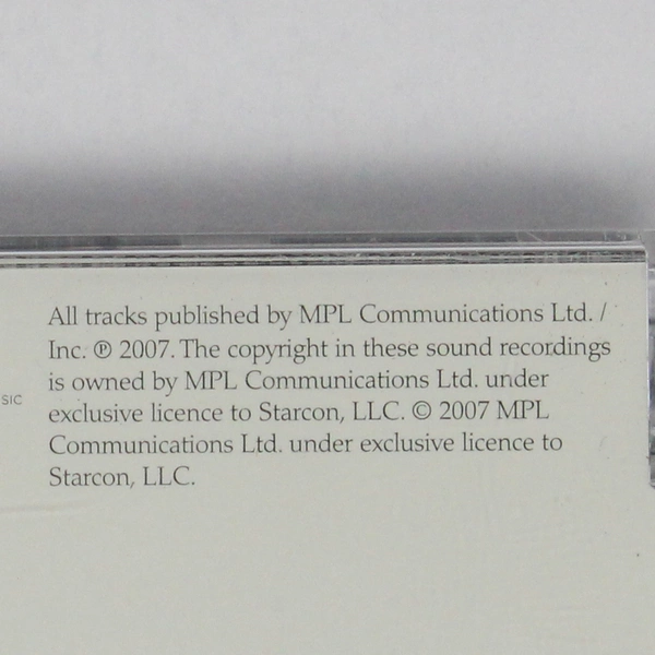 Paul McCartney Memory Almost Full 2007 Music CD 