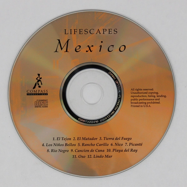Lifescapes Music Inspired by Vacation Getaways Featuring Mexico 1997