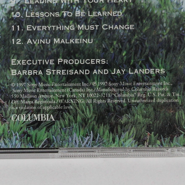 Higher Ground Barbra Streisand 1997 Music CD Columbia