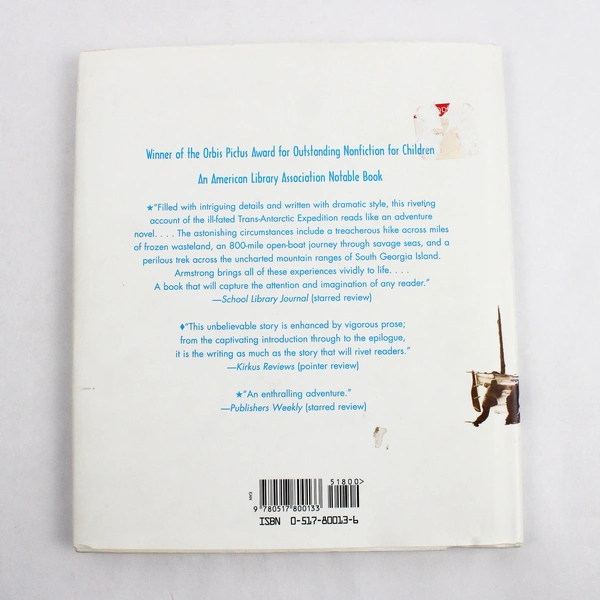 Shipwreck at the Bottom of the World by Jennifer Armstrong 1998 Crown Hardcover