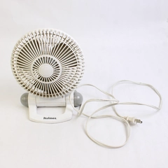 UL Holmes White Electric Fan For Desk 2 Settings 120V HANF-95