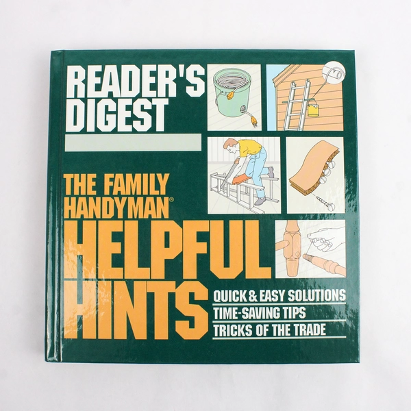 Reader's Digest The Family Handyman Helpful Hints 1995 Hardcover