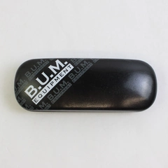 B.U.M. Equipment Black Eyeglasses Glasses Hard Shell Case
