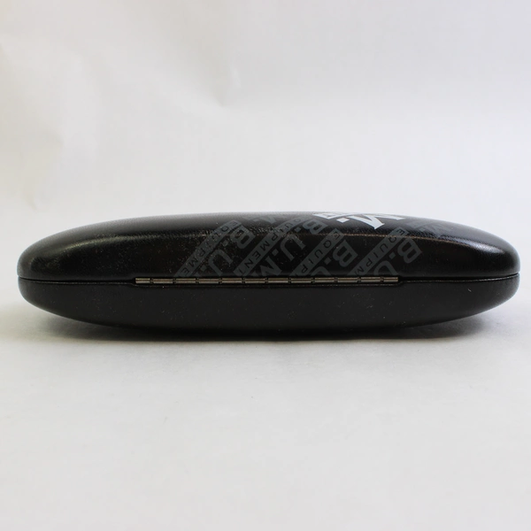 B.U.M. Equipment Black Eyeglasses Glasses Hard Shell Case