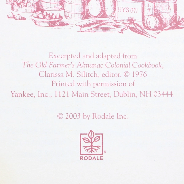 Chowders, Fritters, Cobblers, and More 2003 Rodale Staple Bound Cookbook