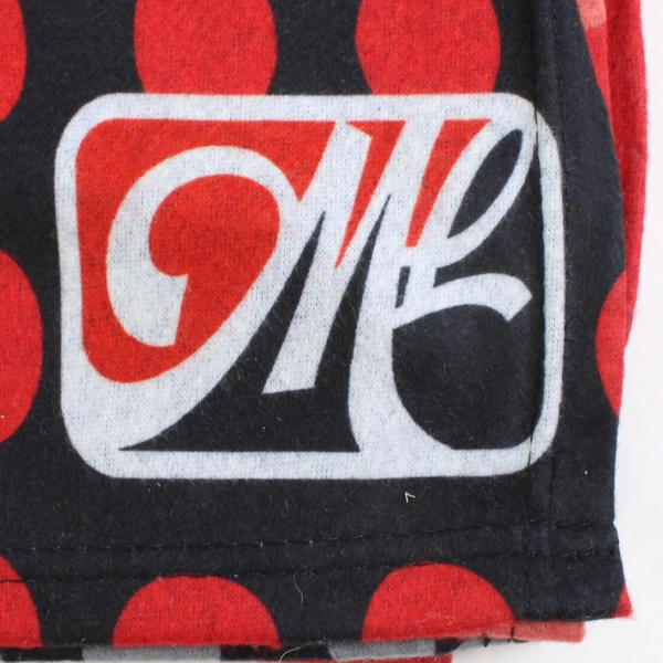 Portland Mavericks Logo Fan Blanket Red Black Gray Soft Material