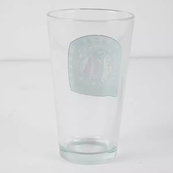 Portland Winterhawks WHL Champions Clear Drinking Glass 5.75" Tall