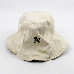 Nike Oakland A's Women's Off-White Cotton Bucket Hat One Size