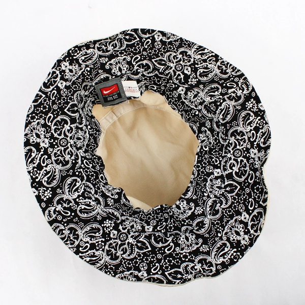 Nike Oakland A's Women's Off-White Cotton Bucket Hat One Size