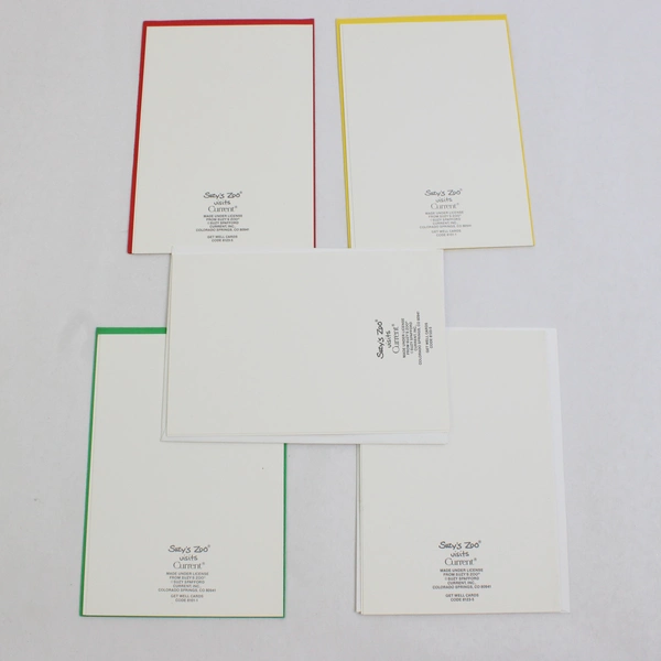 Lot of 5 Vintage Suzy's Zoo Visits by Current Get Well Cards