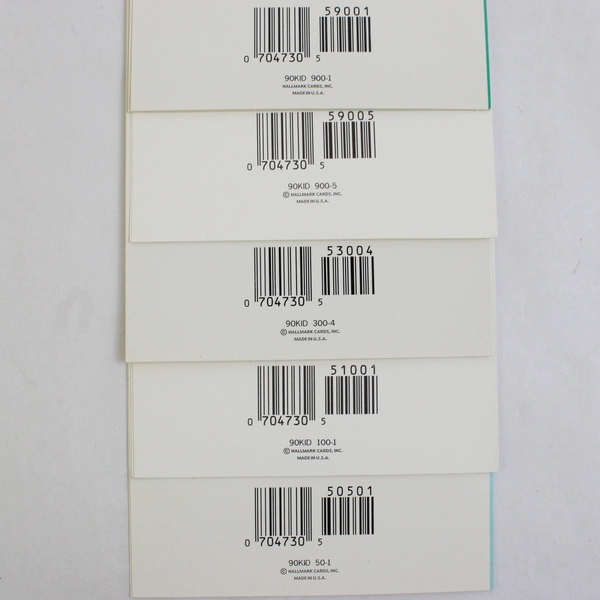 Lot of 5 Vintage Hallmark To Kids With Love Greeting Cards