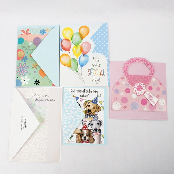 Lot of 18 Birthday Greeting Cards with Envelopes