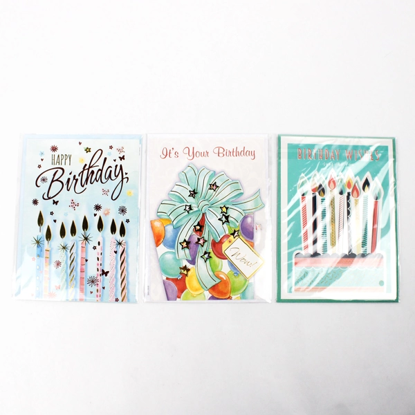 Lot of 18 Birthday Greeting Cards with Envelopes