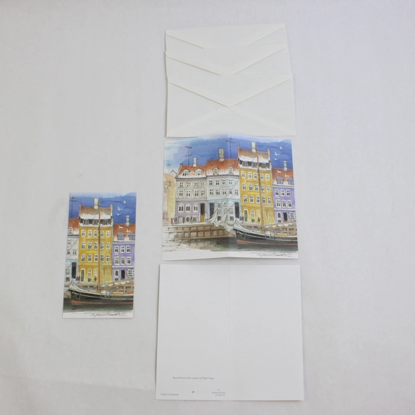 Lot of 7 Stenders Forlag Mads Stage Blank Greeting Cards