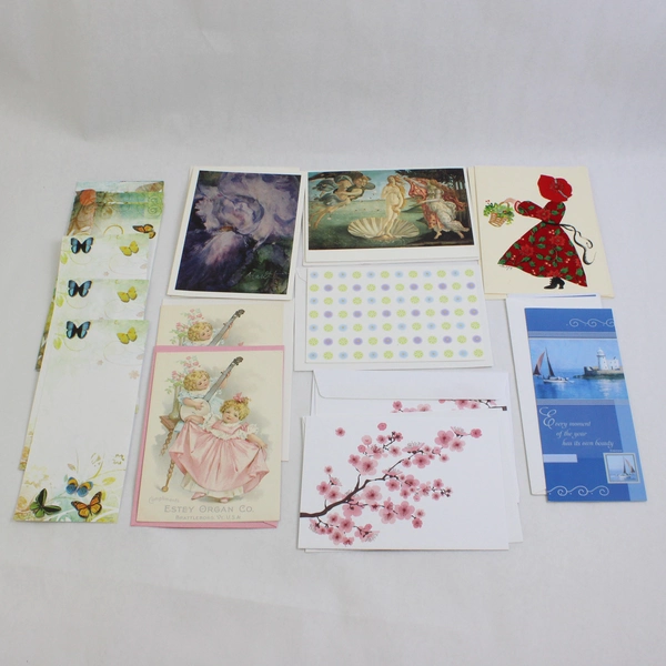 Mixed Lot of 52 Vintage and Contemporary Blank Greeting Cards