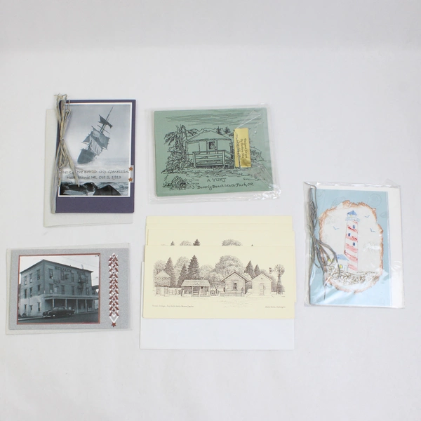 Lot of 8 Oregon and Washington State PNW Blank Souvenir Greeting Cards