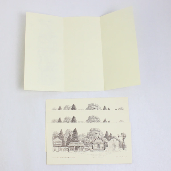 Lot of 8 Oregon and Washington State PNW Blank Souvenir Greeting Cards