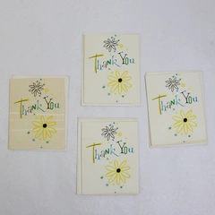 Set of 4 Vintage Norcross Thank You Cards with Envelopes