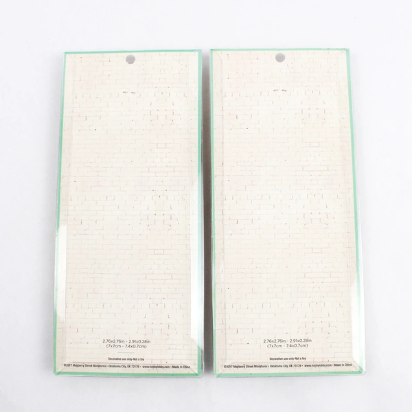 Lot Of 2 Mayberry Street Miniatures Single 4 Light Windows 1:12 Scale