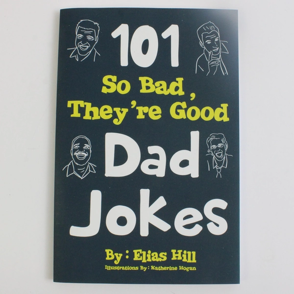 101 So Bad They're Good Dad Jokes by Elias Hill 2017 Paperback