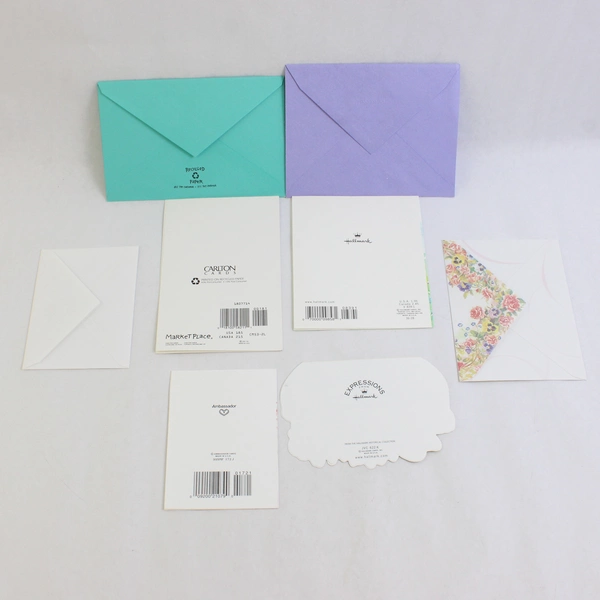 Lot of 12 Valentine's Day and Anniversary Greeting Cards with Envelopes