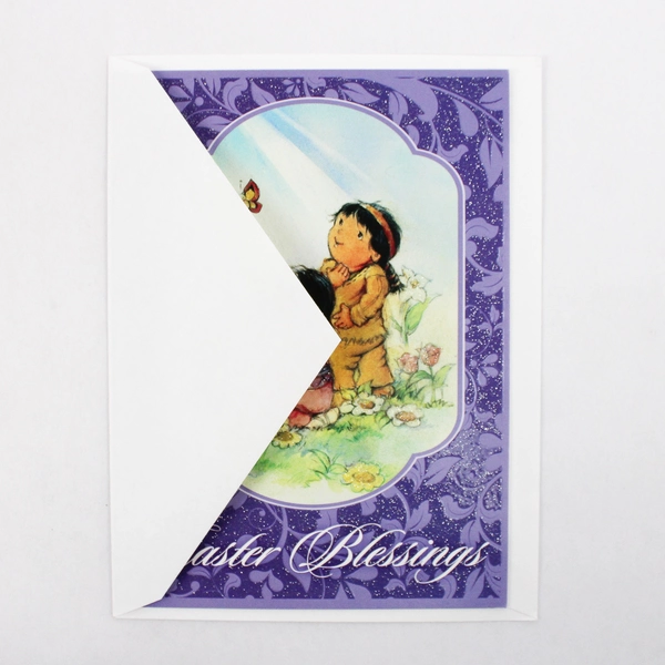 Lot of 5 Easter Greeting Cards with Envelopes