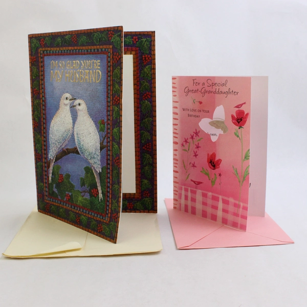 Lot of 8 Greeting Cards Various Occasions and Recipients