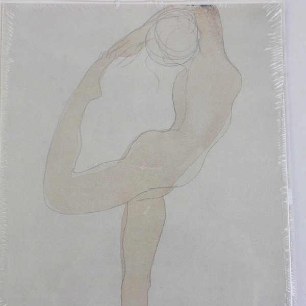 Set of 5 New IKEA Art Cards with Envelopes Nudes by Auguste Rodin
