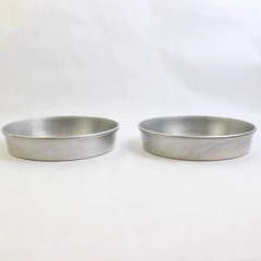 Lot Of 2 Vintage Wear-Ever Aluminum Round Cake Pans 9.5”