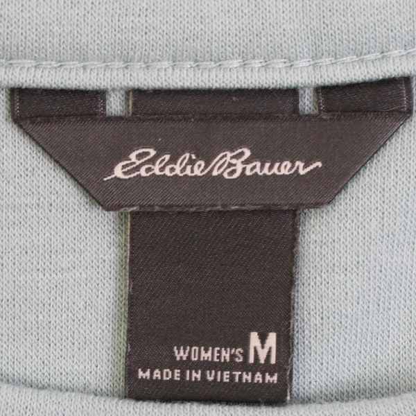 Eddie Bauer Mint Green Sweatshirt Women's Size Medium