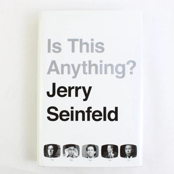 Is This Anything? by Jerry Seinfeld 2020 Autobiography Hardcover Dust Jacket