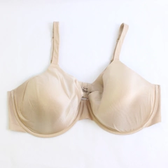Bali Beige Nude Lined Underwired T-Shirt Bra Women's Size 42DD