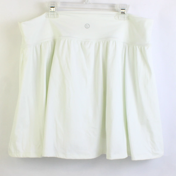 Gilly Hicks Plain White Activewear Tennis Skort Women's Size XXL