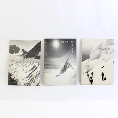 Vintage Lot of 3 Mazama Magazines 1971 1972 1973 For Climbing Enthusiasts