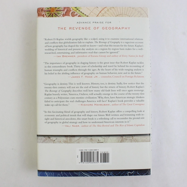 The Revenge of Geography by Robert D Kaplan 2012 Hardcover Dust Jacket