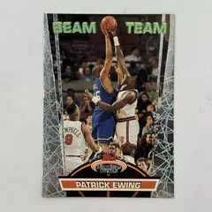 1992-1993 Topps Stadium Club NBA Members Only Patrick Ewing Beam Team 18 of 21