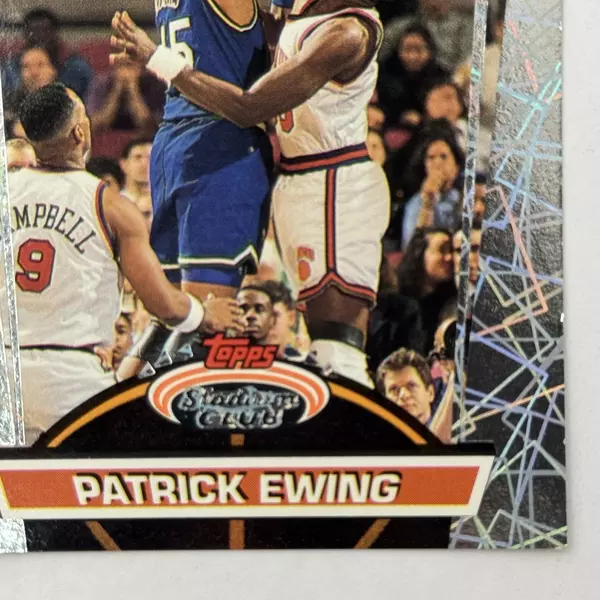 1992-1993 Topps Stadium Club NBA Members Only Patrick Ewing Beam Team 18 of 21