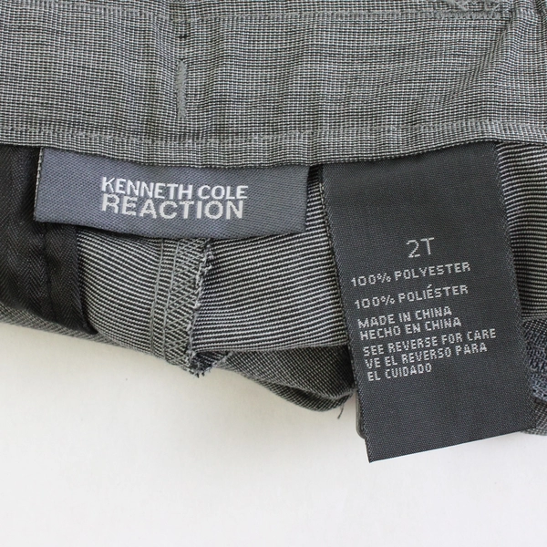 Kenneth Cole Reaction Gray Dress Pants Boys' Size 2T
