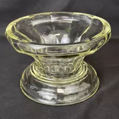 Vintage Heisey Colonial Clear Punch Bowl Stand 8 3/8" Diameter