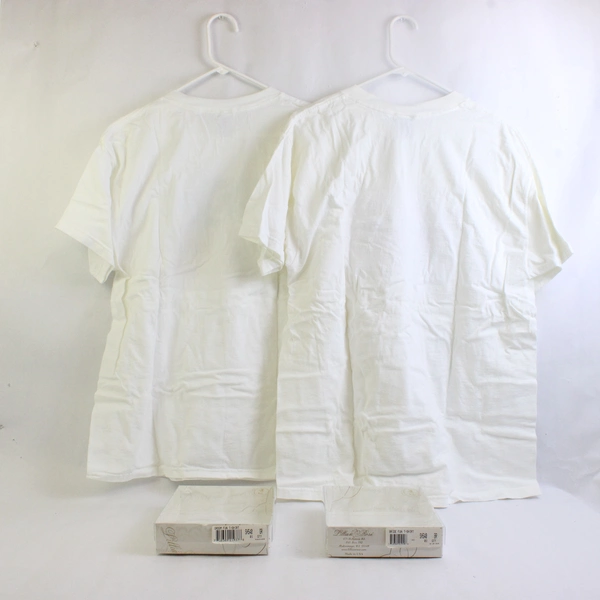 Lot Of 4 Lillian Rose Bride & Groom Fun T-Shirts & Snap Back Caps Wedding 80s