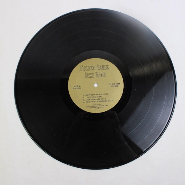 Golden Eagle Jazz Band Vintage 1982 Vinyl Record LP Doctor Jazz Productions