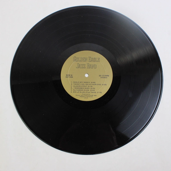 Golden Eagle Jazz Band Vintage 1982 Vinyl Record LP Doctor Jazz Productions