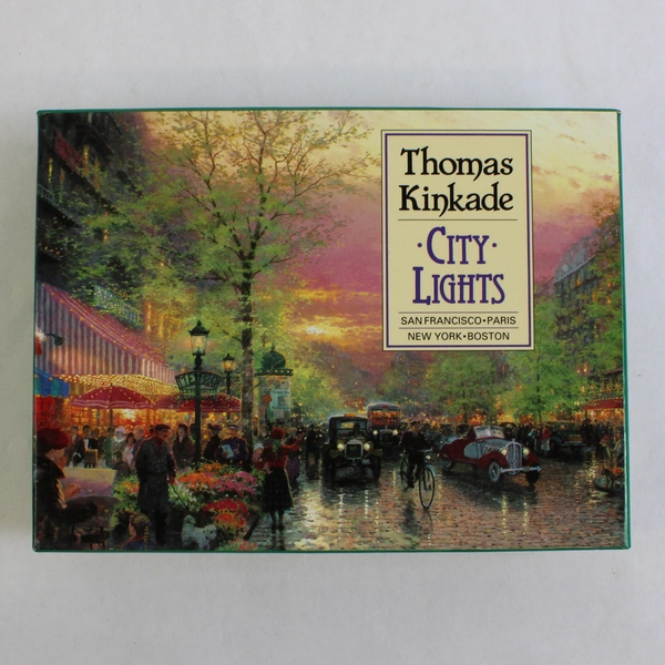 1993 AMCAL Thomas Kinkade City Lights 19 Blank Greeting Cards and Envelopes