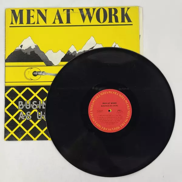 Men At Work Business as Usual 1982 Vinyl 12in 33 RPM LP Record FC 37978