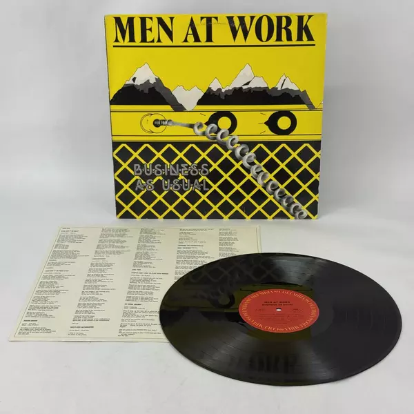 Men At Work Business as Usual 1982 Vinyl 12in 33 RPM LP Record FC 37978