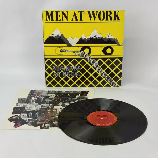 Men At Work Business as Usual 1982 Vinyl 12in 33 RPM LP Record FC 37978