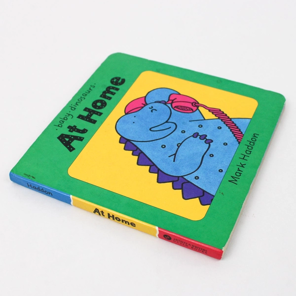 Vintage At Home by Mark Haddon Baby Dinosaurs Series 1994 Children's  Board Book